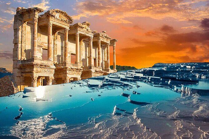 1 Day Ephesus And Pamukkale Tour From Izmir By A Local Expert - Pamukkale thermal terraces: the travertines, Hierapolis, and Cleopatra’s Pool