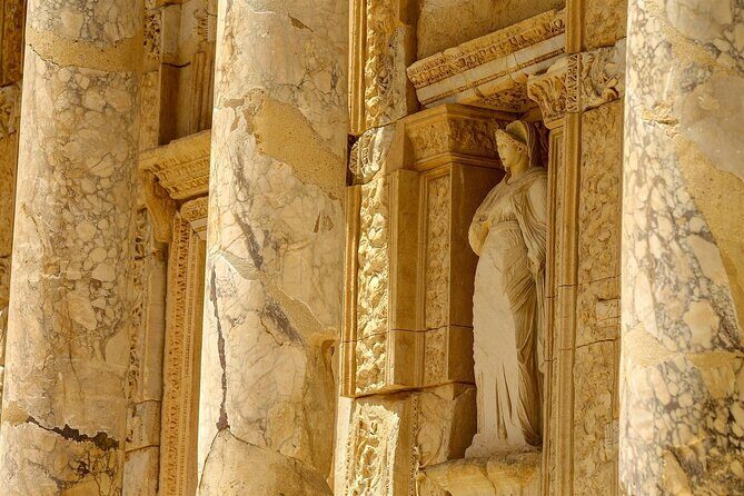 Daily Ephesus and Virgin Mary House Tour with Lunch Included - Ephesus on foot: marble streets, theaters, and Celsus at full power