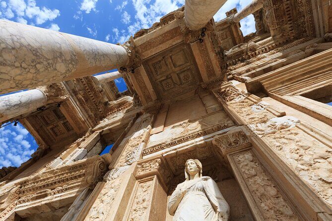 Ephesus and Virgin Mary House Private Tour with Lunch and Pickup - Library of Celsus and the Theater Moment You’ll Remember
