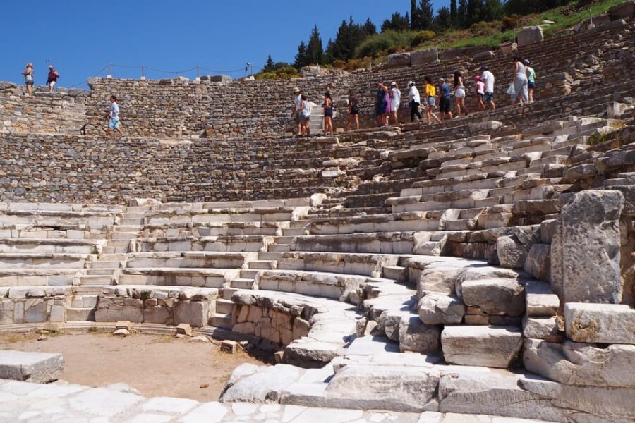 Ephesus: Half-Day Tour from Kusadasi - The Great Theatre: 24,000 Seats and a Very Different Kind of Quiet