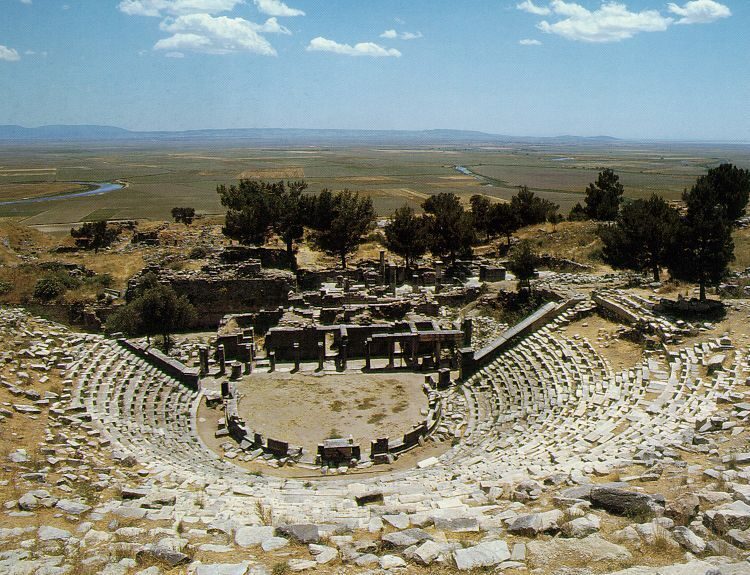 Ephesus, Priene, Miletos and Didyma Tour - Priene’s hillside ruins and the Temple of Athena Polias