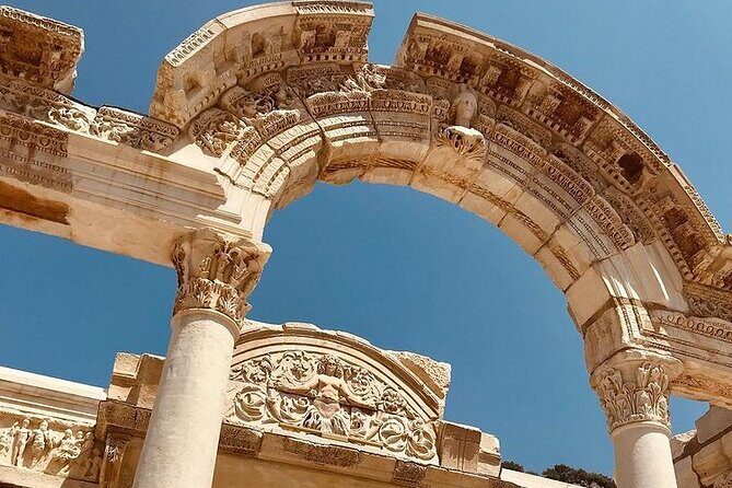 Ephesus Temple of Artemis and House of Mary Private Half Day Tour - Walking Through Ephesus: Celsus, Odeion, Roman Baths, and the Grand Theater