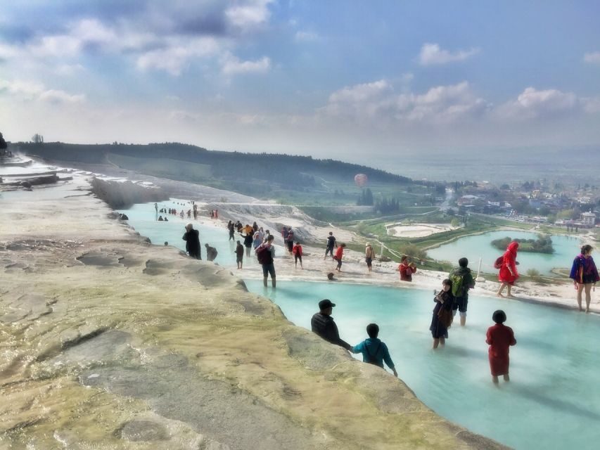 From Kusadasi and Selcuk: Pamukkale and Hiearapolis Tour - Hierapolis: where necropolis scale hits you