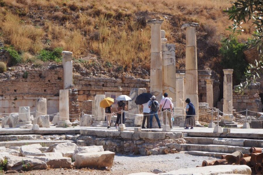 From Kusadasi Port: Ephesus Full-Day Private Trip - Hadrian’s Temple and the Terrace Houses View: Why the Opposite Side Matters