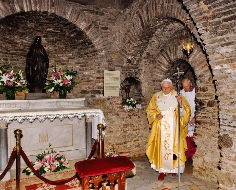 Kusadasi: Ephesus, House of Virgin Mary, and Temple Tour - The House of the Virgin Mary: quiet space with rituals and spring water